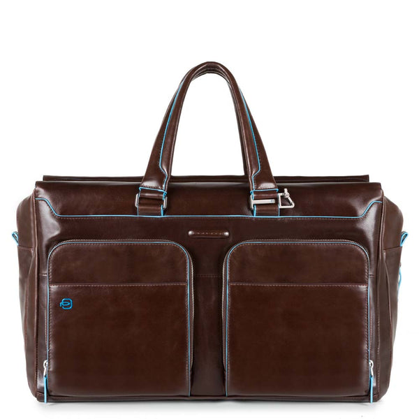 Duffel bag with computer and iPad®Air/Pro 10,5 Blue Square