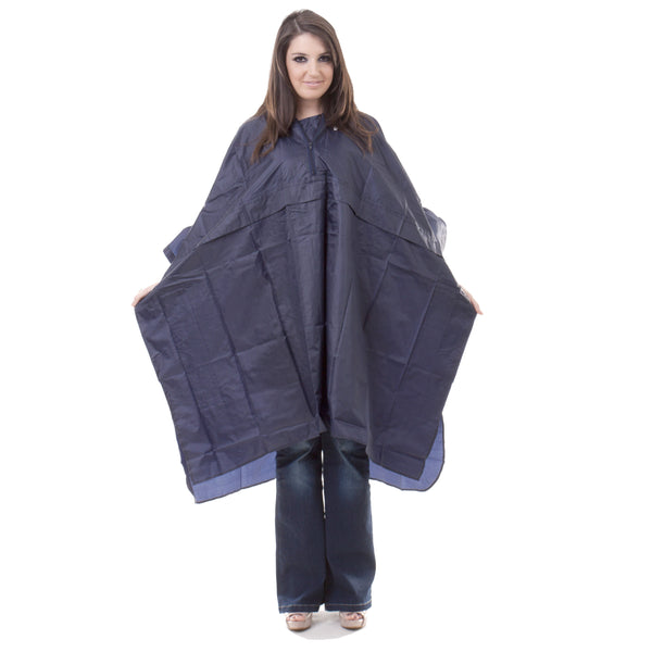 Waterproof PU Coated Nylon Rain Poncho With Hood - Available 25th November