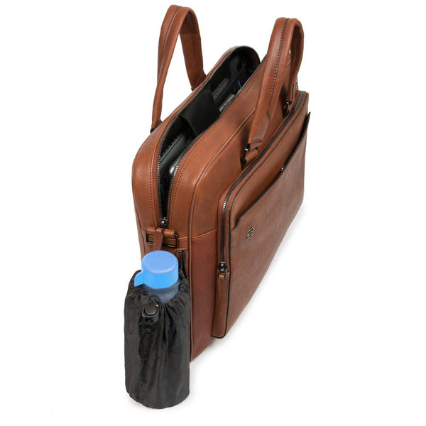 Black Square Small 10.5"/9.7" laptop and iPad® briefcase