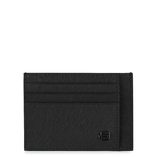 Black Square Pocket credit card pouch