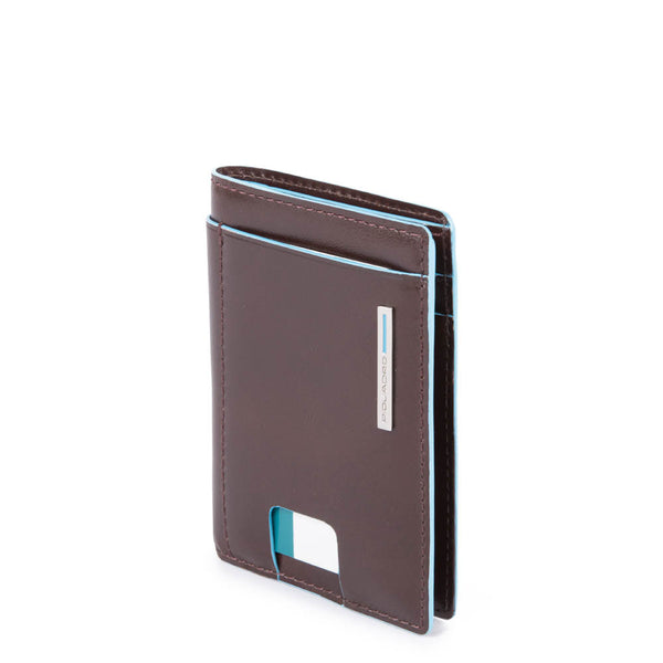 Credit card case Blue Square