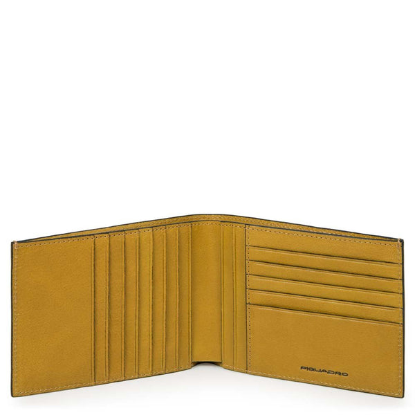 Men’s wallet with twelve credit card slots Black Square