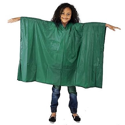 Childs Waterproof Rain Poncho 6- 10 years